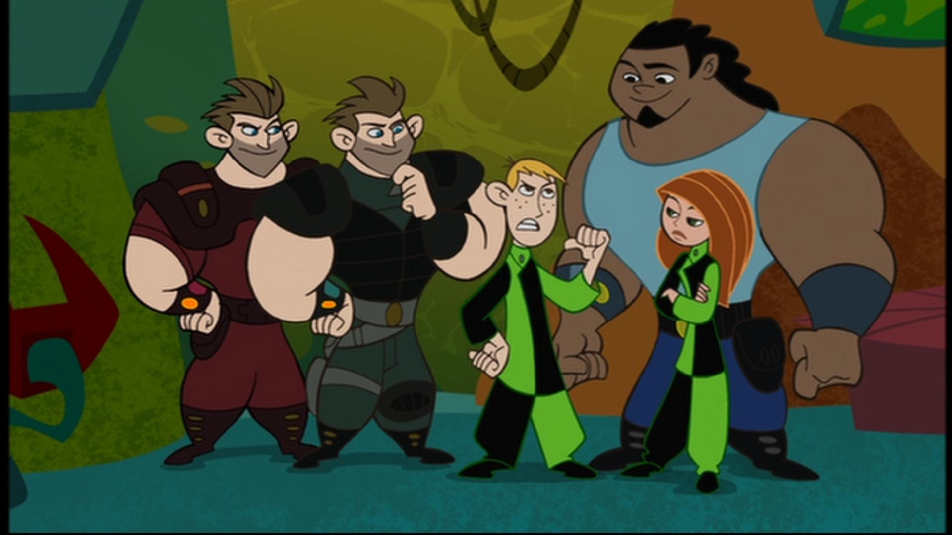 Possible time. Джим, тим, Ким. Kim possible Wade. Ким с плюсом Вейд в телефоне. Shego x Jim and tim.