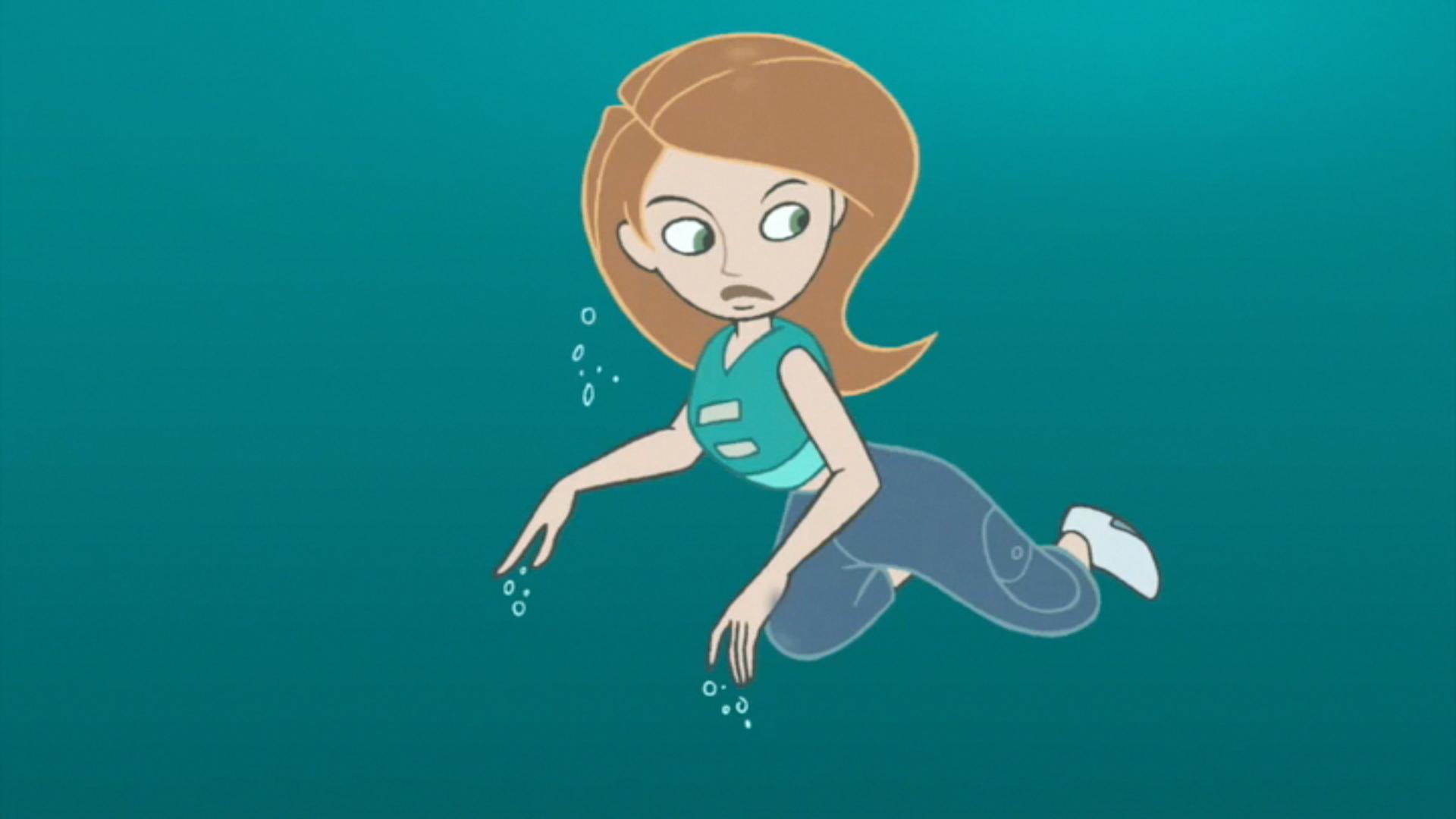 More possible. Kim possible Drowning. Ким 5+ Хоуп. Kim possible Underwater. Kim possible Scuba.